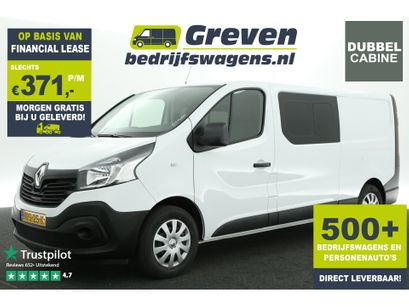 Renault Trafic - 1.6 dCi T29 L2H1 146PK Dubbele Cabine Airco Camera Cruise PDC 5 Persoons Navi Start/Stop Trekhaak