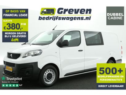Peugeot Expert - 231L 2.0 BlueHDI L3H1 Dubbele Cabine Airco Cruise Navi PDC 5 Persoons Start/Stop Trekhaak