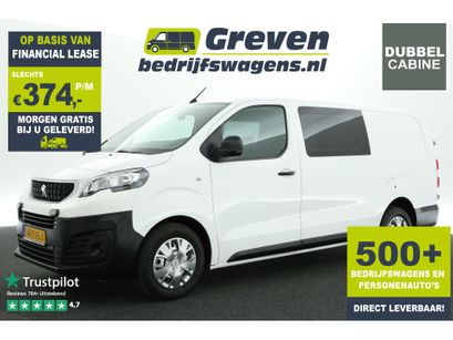 Peugeot Expert - 2.0 BlueHDI L3H1 Marge | Euro 6 | Dubbele Cabine Airco Cruise PDC 6 Persoons Trekhaak