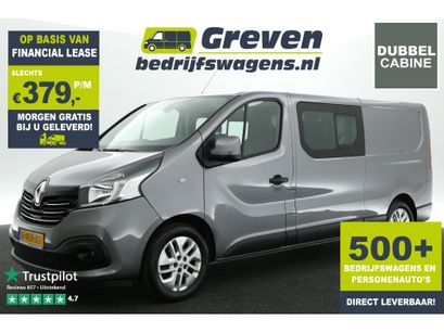 Renault Trafic - 1.6 dCi T29 L2H1 146PK Dubbele Cabine Airco Cruise Camera Navi 5 Persoons PDC Trekhaak