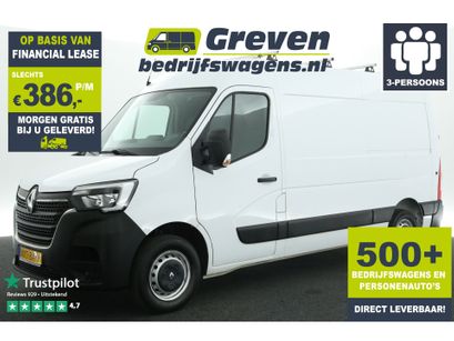 Renault Master - T33 2.3 dCi L2H2 135PK Airco Cruise PDC Ladder 3 Persoons Elektrpakket