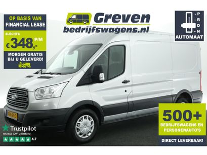 Ford Transit - 350 2.0 TDCI L2H2 170PK Automaat Airco Cruise Navi PDC 3 Persoons Stoelverwarming Trekhaak