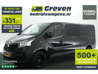 Renault Trafic - 1.6 dCi T29 L2H1 Dubbele Cabine Airco Cruise Navi PDC 6 Persoons 17''LMV Trekhaak